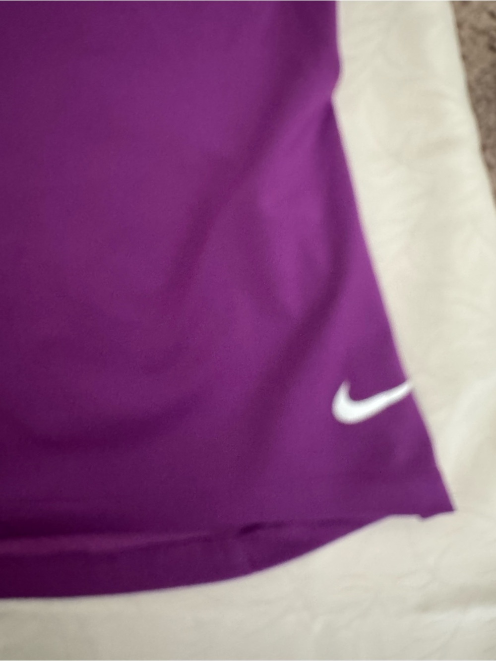 Nike Purple Performance Racerback Tank - Picture 2 of 7